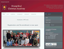 Tablet Screenshot of ecaspain.com
